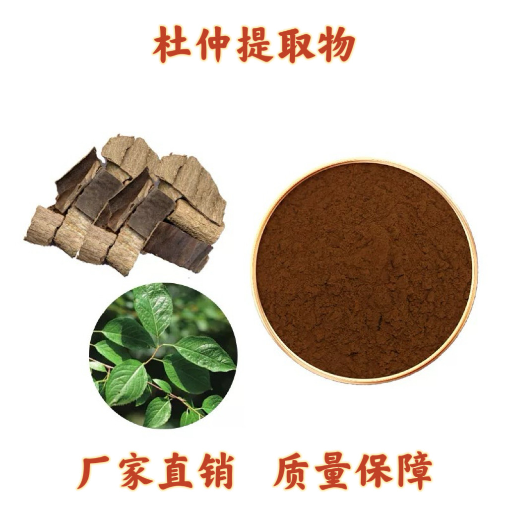 杜仲提取物30：1杜仲叶绿原酸25%浓缩浸膏提取物粉末杜仲皮提取物