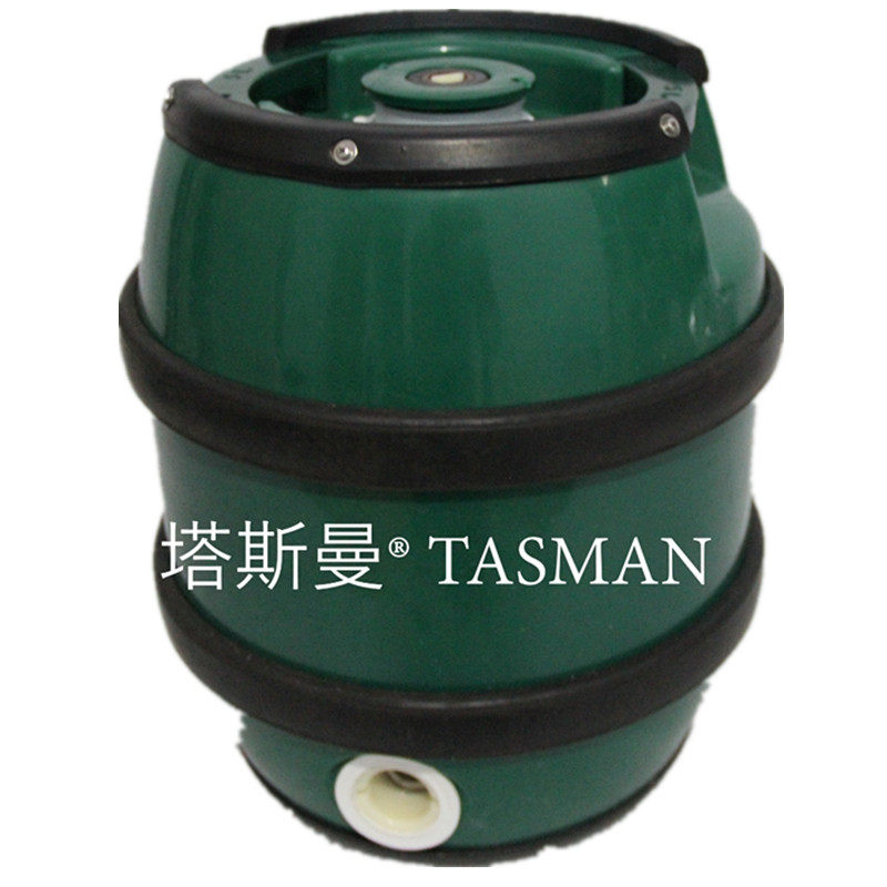 精酿啤酒桶扎啤桶塑料p保温桶木质木纹啤酒桶散啤冷藏桶5L含出酒