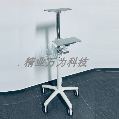 架子 双层 监护仪 胎心仪 综合 新款 双仪器 摇摆 推Y车 台车集成