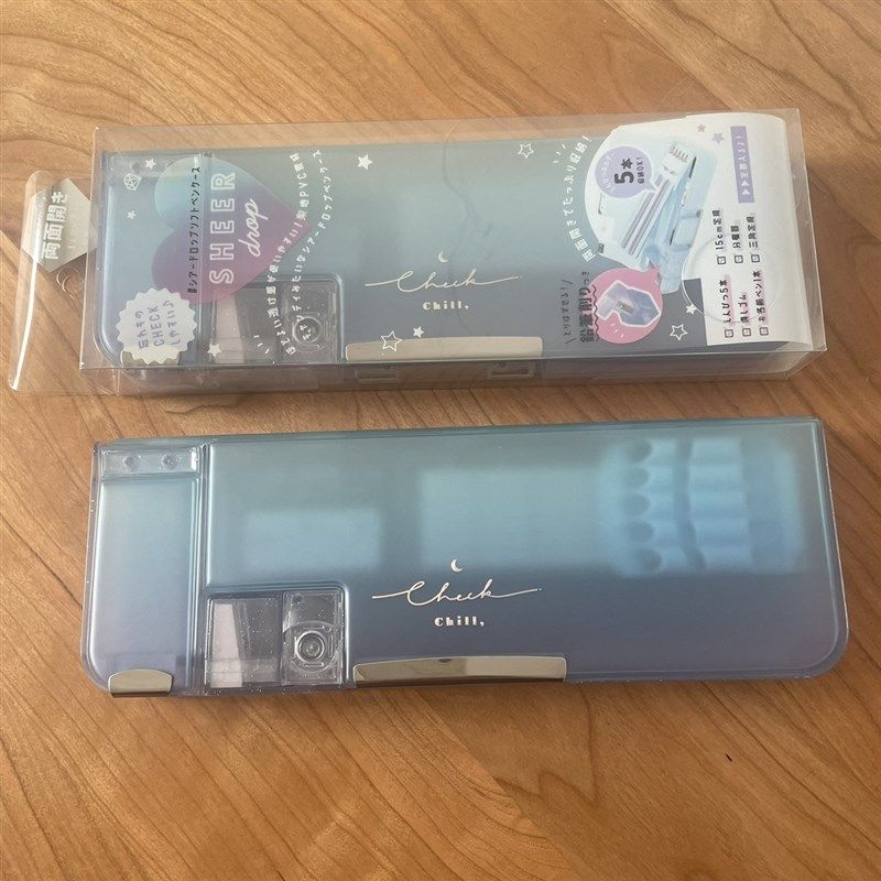 包邮日单小学生文具盒可爱笔盒双面开盒K多功能附赠卷笔刀铅笔盒,文具电教/文化用品/商务用品,文具盒,淘宝优惠券,粉丝福利购,淘宝优惠卷