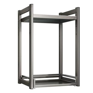 厨房电饭煲置物架可抽拉微波炉架子台面I多功能电器烤箱加厚收纳