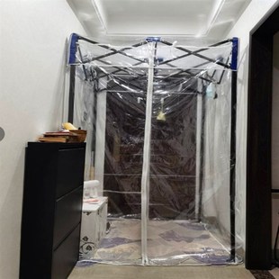 家庭入户缓冲区防疫新冠消毒屋平顶小通道L室内临时隔离点帐篷单