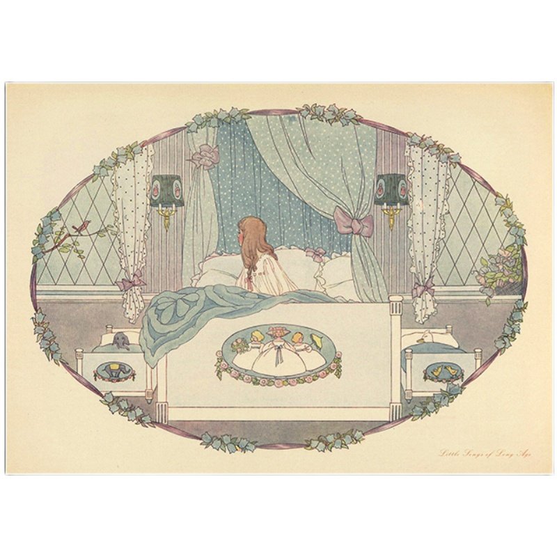 复古童话插画挂布 卧室公主房床头毛绒挂毯 可爱墙W布挂画背景布,居家布艺,挂毯/壁毯,淘宝优惠券,粉丝福利购,淘宝优惠卷