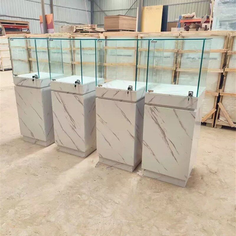 玻璃展柜玻璃柜台博物馆古v董珠宝玉器展示柜玻璃柜样品模型玻璃