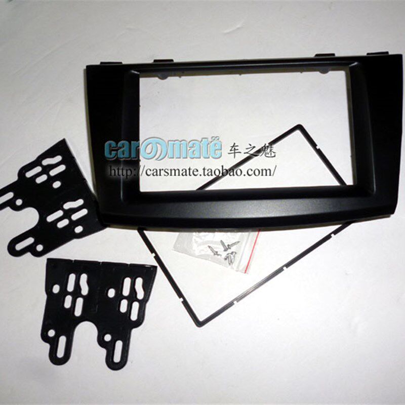 10-13款 马自达3面框 10款马3双锭DVD导航改装框 改Y装面板带支架