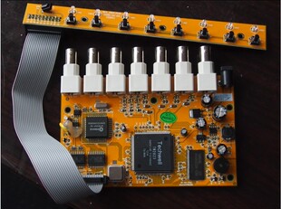 驾校 订做特殊画面分割器主板 机器设备 16路