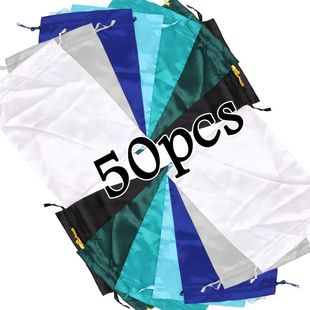 50Pcs Satin Wig Bag Pack Wholesale Hair Extensions Bag Soft
