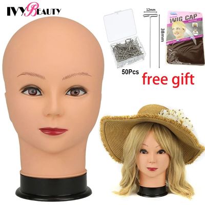 Quality Wig Making Head Bald Mannequin Head Without Wig Stan