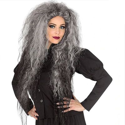 HAIRJOY  Synthetic Hair Wild Witches Wig Grey Halloween Cosp