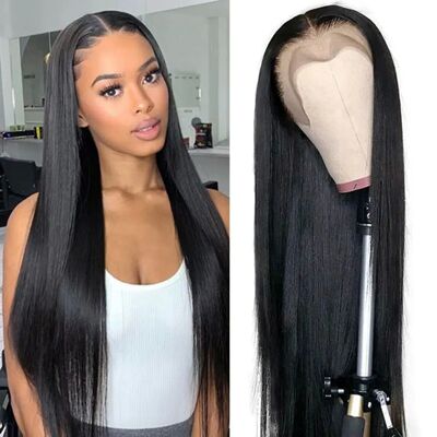 13*4 Lace Front Wigs Straight Wigs with High Quality Synthet