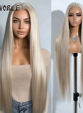 Noble Cosplay Wigs For Black Women Straight Synthetic Lace W