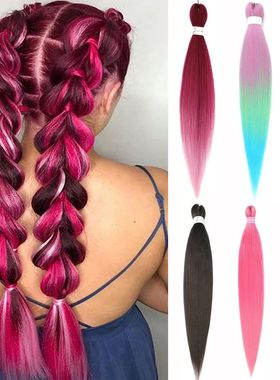 Braiding Hair Pre-stretched 26Inch Hair Extensions for Afro