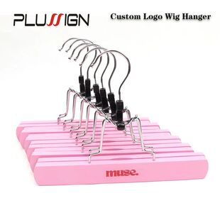 30Pcs Customized Portable Wig Bag With Hanger Non Woven Hair