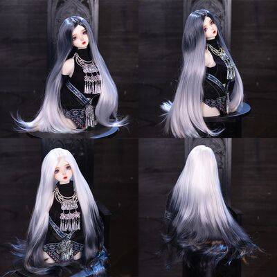 BJD wig 1/3 1/4 1/6 BJD doll wig fashionable long hair strai
