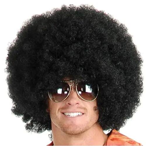 Synthetic Afro Wigs for Men and Women -70s Unisex Jumbo Cost