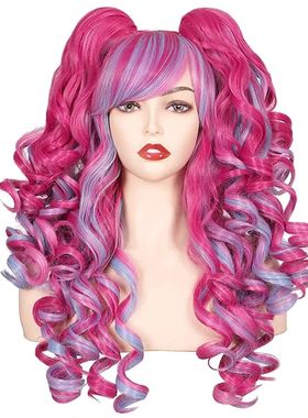 HAIRJOY Women Synthetic Hair  Long Curly Cosplay Wig  Hallow