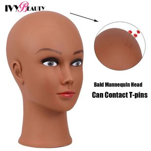 New Bald Afro Mannequin Head Without Hair For Making Wigs Ha