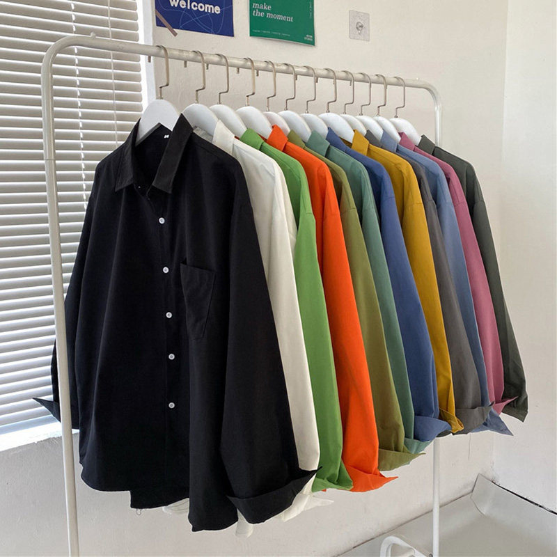 防晒长袖衬衫上衣女2025春季新款宽松港风休闲百搭设计感衬衣外套