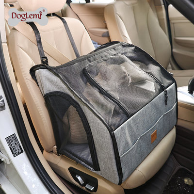 Автомобиль Pet автомобиль Cage French Corki Teddy Snowy Snow Small и среднесрочной собачьей клетки для собак Co -Pilot Out, чтобы сложить гнездо кошки