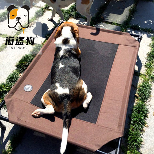 美国春夏网面透气可拆洗狗狗床