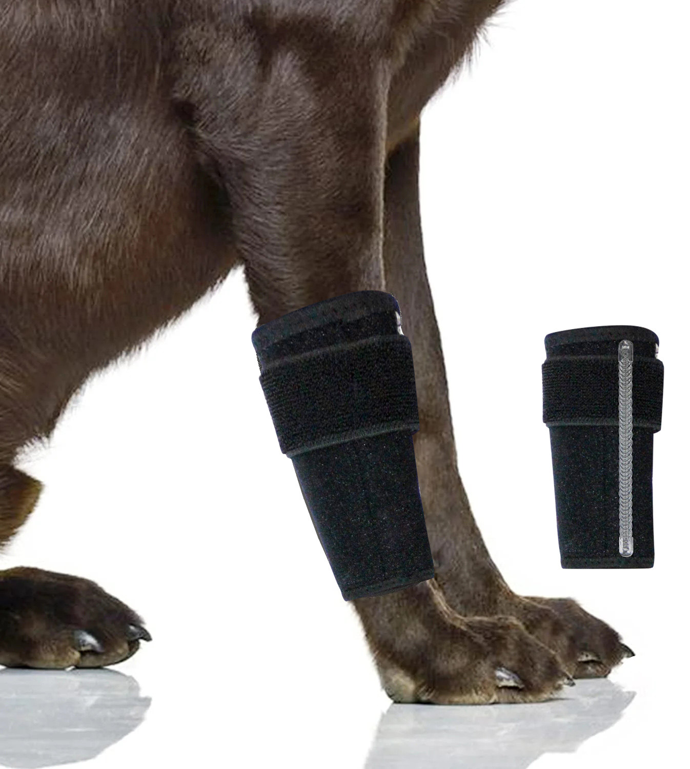 宠物护腿受伤老年犬绑带骨折趴蹄固定稳定保护夹板猫咪前后腿矫正