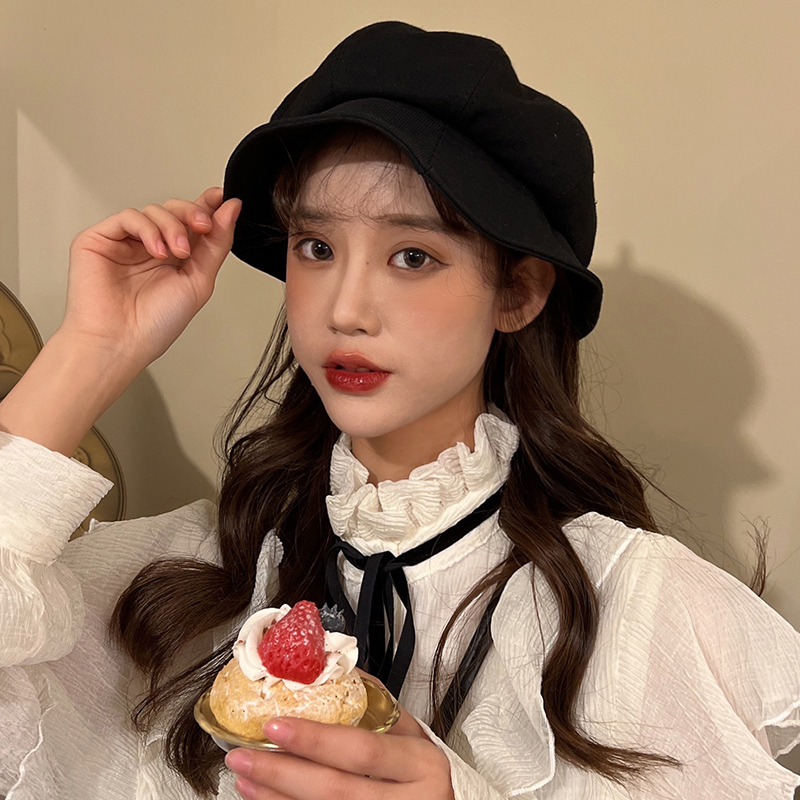2026日系春秋季新款渔夫帽子女甜美可爱百搭显脸小贝雷盆帽遮阳帽,服饰配件/皮带/帽子/围巾,帽子,淘宝优惠券,粉丝福利购,淘宝优惠卷