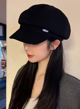 八角帽出游韩版女秋季显脸小