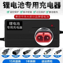 台铃锂电池电动车电瓶摩托充电器48V60V12AH20AH54.6V2A通用原装