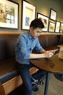 衬衫 男士 美式 小溪原创秋季 衬衣休闲修身 全棉长袖 复古条纹工装 新款