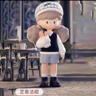 正版molinta爆米花妹妹9代城市漫步系列盲盒潮玩手办玩具摆件礼物