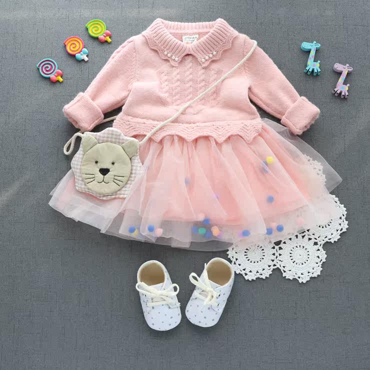 Robe enfant en mélange - Ref 2043007 Image 1