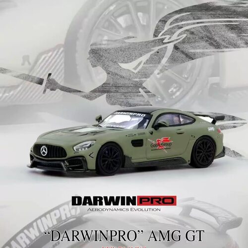 【预售】Inno 1:64 达尔文 DARWIN PRO AMG GT 合金汽车模型