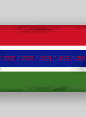世界杯足球The Gambia Flag冈比亚国旗定做Flag of The Gambia