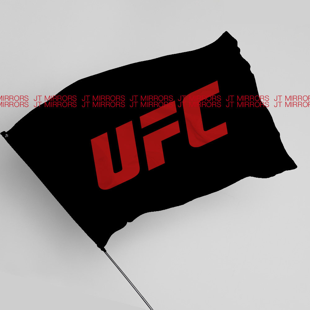 UFC终极格斗冠军赛嘴炮邹市明张伟丽拳击泰拳粉丝应援队旗定制