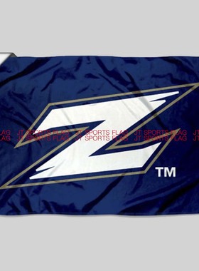 NCAA阿克伦拉链大学旗帜University of Akron  Zips House Flag