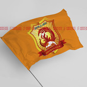 中超武汉长江足球俱乐部球队周边队旗应援旗帜定做Wuhan Zall