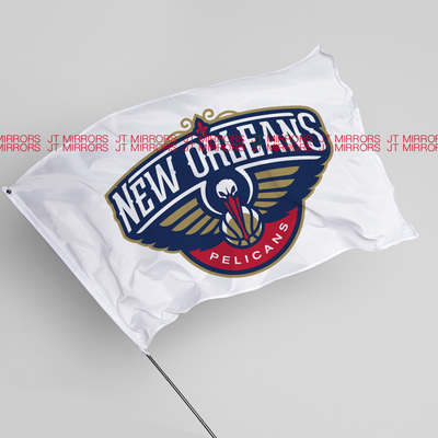 NBA新奥尔良鹈鹕篮球俱乐部周边队旗旗帜New Orleans Pelicans