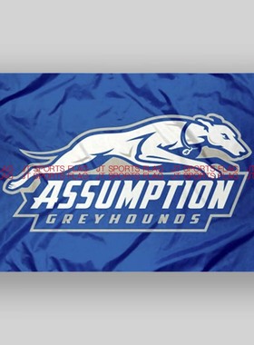 NCAA假设学院灵缇犬大学队旗旗帜Assumption College Greyhounds