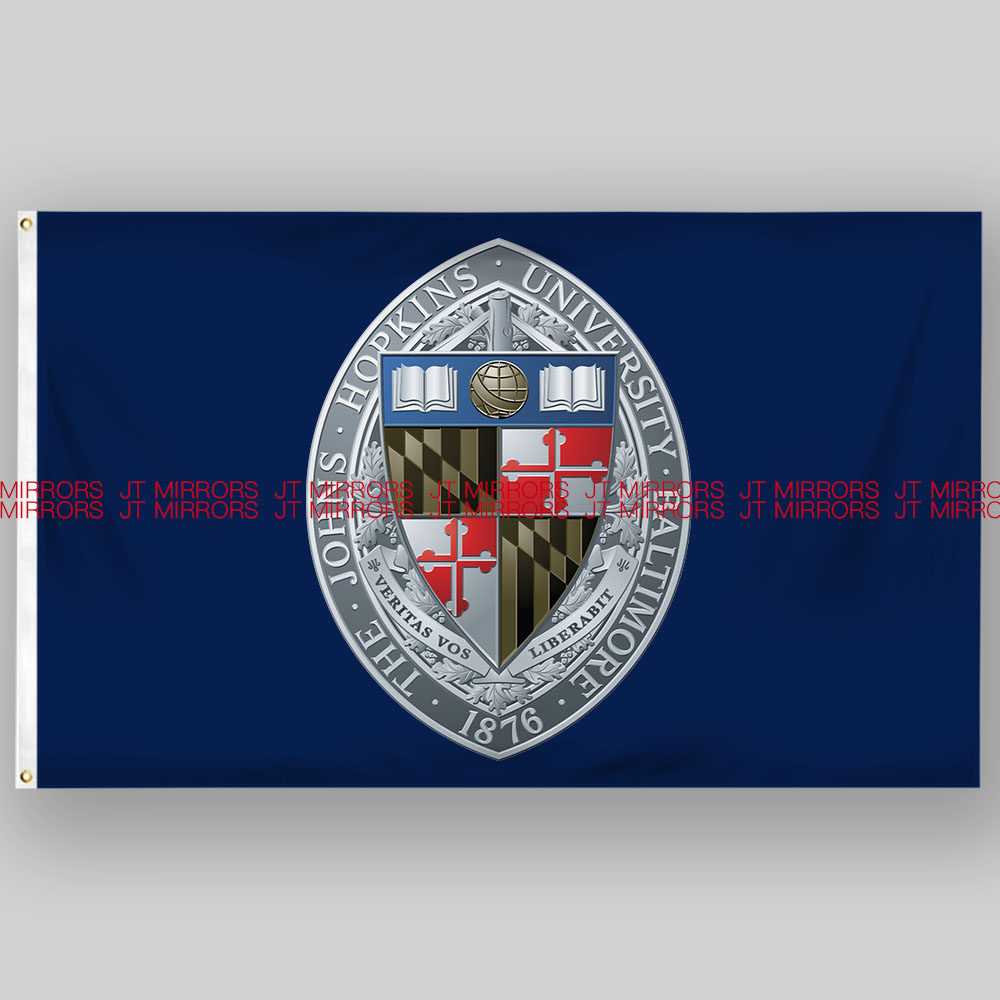 约翰霍普金斯大学学院校旗旗帜Johns Hopkins University flag