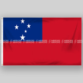 世界杯足球Samoa Flag萨摩亚国旗旗帜定制定做Flag Samoa