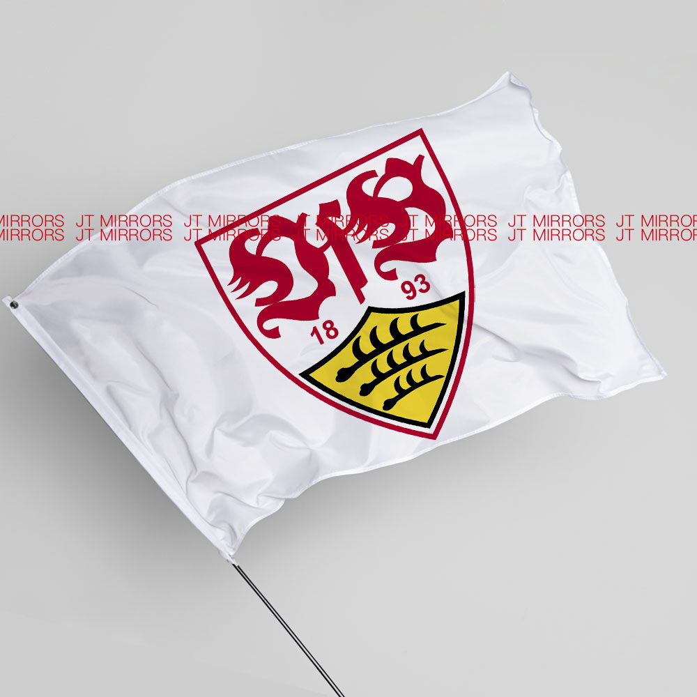 德甲联赛斯图加特足球俱乐部球队周边应援队旗VfB Stuttgart flag