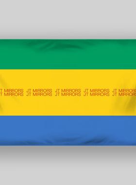 世界杯足球Gabon Flag加蓬国旗旗帜定制定做Flag of Gabon