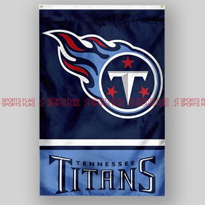 NFL美国田纳西泰坦队橄榄球俱乐部冠军队旗Tennessee Titans flag