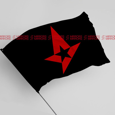 LEC赛区AST战队Astralis电竞俱乐部英雄联盟游戏周边队旗旗帜flag