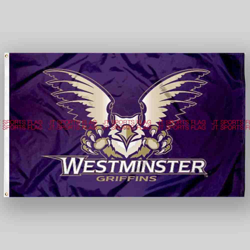NCAA威斯敏斯特格里芬旗帜队旗定做Westminster Griffins Flag