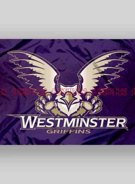 NCAA威斯敏斯特格里芬旗帜队旗定做Westminster Griffins Flag