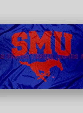 NCAA南方卫理公会野马旗帜队旗Southern Methodist Mustangs Flag