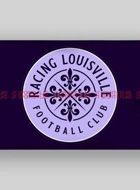 NWSL国家女子足球联赛赛车路易斯维尔Racing Louisville FC队旗