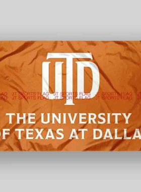 NCAA达拉斯彗星旗帜大学校旗班旗队旗定做UT Dallas Comets Flag