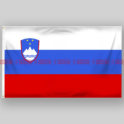 欧洲杯2024足球斯洛文尼亚国旗国家队旗帜旗子定做Flag Slovenia